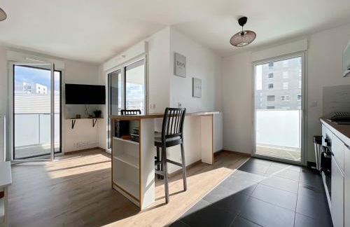 L'Emeraude - Rooftop - Salle de Fitness - Rennes - Foto 8