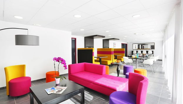 Zona de estar del vestíbulo