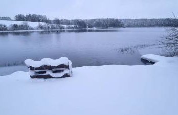 Chatka Baby Jagi - Domek z balią i kominkiem w lesie pośród jezior - Foto 43