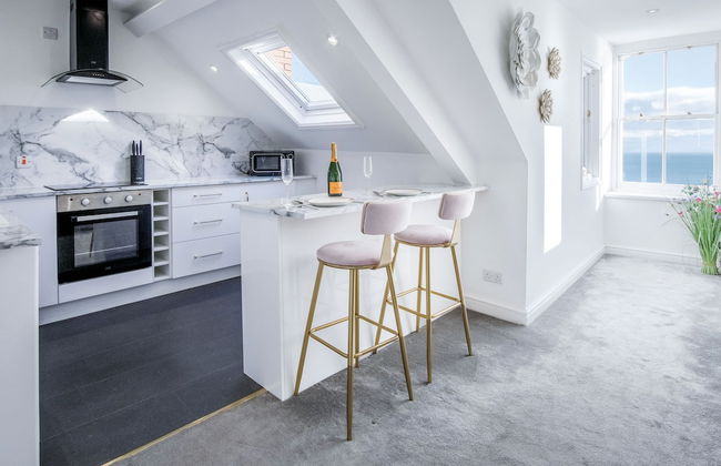 The Penthouse - Luxury 1 Bed - Panorama - Tenby - Foto 11