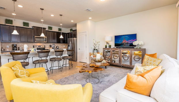 Amazing New TownHome 5 Bdr 4,5 Bath with Pvt Pool and Access to Clubhouse,15min from Disney - Foto 5, Habitación