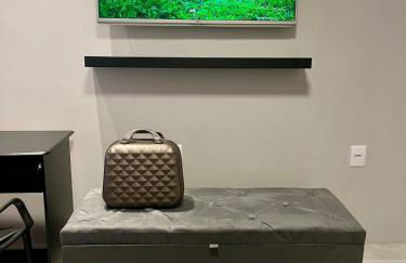 Casa Flat, Suíte, Ar-Cond, Área Gourmet e Garagem - Foto 10