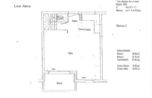 Résidence Chantel - Charmant duplex de 4 pièces dans une résidence au pied des pistes dans le quartier du Chantel. MAE-1678 - Foto 15