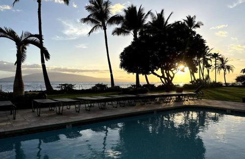 Lahaina Studio: Beachfront, Mountain View, Hot Tub - Foto 10