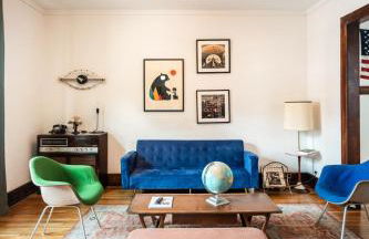 Luxe Mid-Century Styled Historic Townhouse #1 - Foto 1
