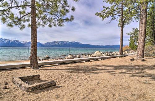 Deck and Beach Access Lake Tahoe Shoreside Retreat! - Foto 42