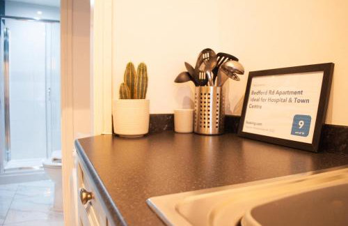 Bedford Rd Apartment Ideal for Hospital & Town Centre - Foto 47