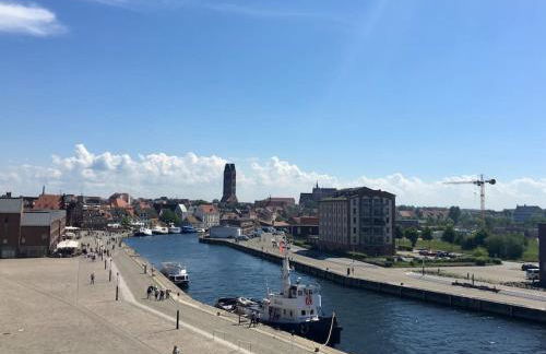 Historischer Ohlerich Speicher Wismar Apartment 18 mit Hafenblick- 2 Bäder - UNESCO Weltkulturerbe - Foto 20