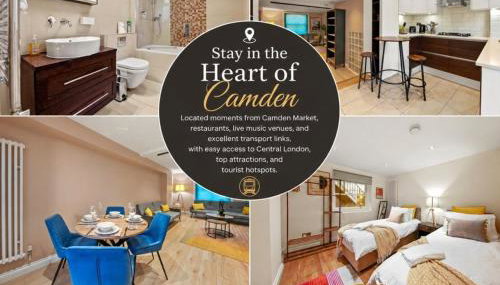 2BR Stylish Apartment in Euston and near Camden with Private Roof Terrace - Foto 2