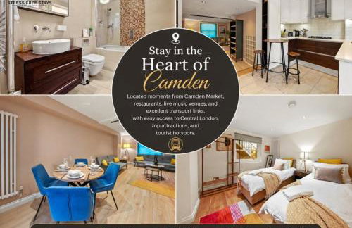 2BR Stylish Apartment in Euston and near Camden with Private Roof Terrace - Foto 2