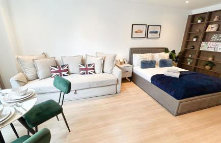 3-Bedroom with Balcony and Studio Apartments in St Johns Wood near Marylebone & Regents Park by NourNest Apartments - Foto 47