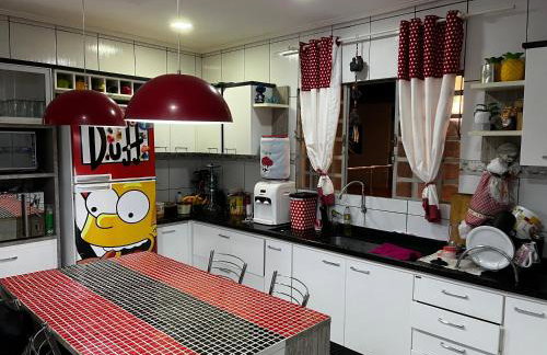 Linda Casa com Piscina e Edícula Gourmet Ouro verde - Foto 10