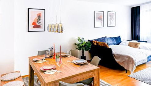 Moderne 3-Zimmer-Wohnung im Zentrum- Tiefgarage inklusive, Smart-TV, Shopping & Sightseeing ums Eck - Foto 5