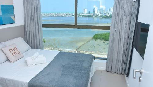 Vista mar - Flat Parque do Cais 1211 - Foto 3