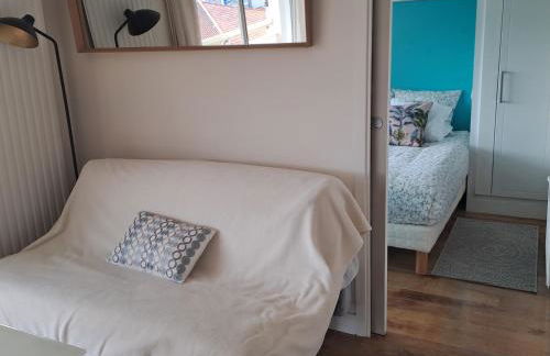 T2 centre, plage à 2 minutes, parking - Foto 13