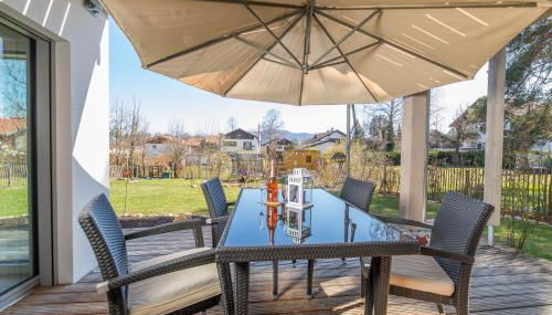 Helle Wohnung mit Bergblick & eigener Terrasse - Foto 3