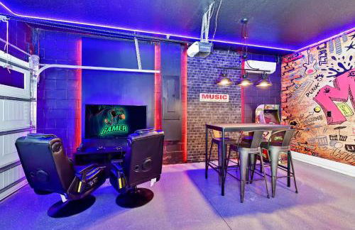 Modern Home Near Disney With Private Pool, Media, Game & Themed Rooms With Waterpark & Resort Access At Encore Resorts Reunion - 384Sf - Foto 7