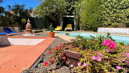 Sesimbra Country House with Swimming Pool - Foto 3, Garden, sunbed, Garden view