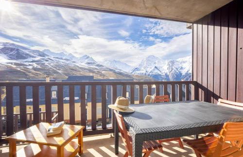 Appartement Rénové Peyragudes - 8 Pers, Balcon, 2 Chambres + Cabine, Parking Gratuit, Proche Pistes - FR-1-695-10 - Foto 2