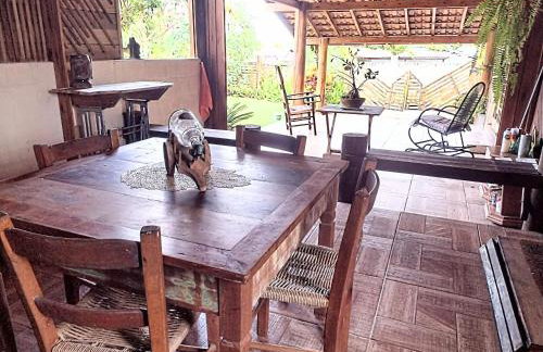 Cabana Rústica cheia de charme perto do mar - Foto 15