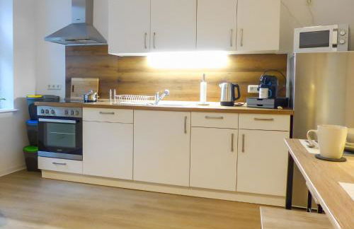 Modernes Apartment mit Queensize-Bett, NETFLIX, Küche, Erdgeschoss, Nähe AMEOS Klinik - Foto 21