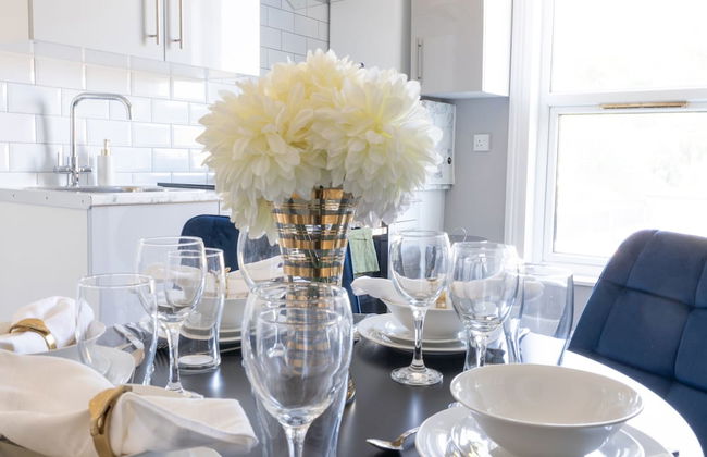 Spacious 2 Bed Apt Sleeps 5 Relocation Kent - Foto 19