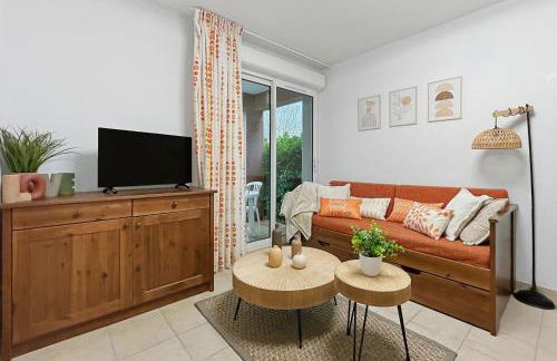 T3 chaleureux avec terrasse et piscine chauffée - Foto 7