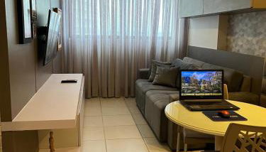 Flat Beach Class Excelsior - Apto Completo para 4 pessoas vista rio e mar - Foto 3