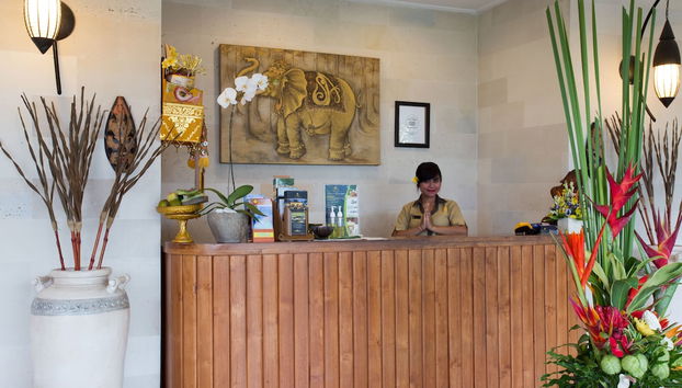 Sitzecke in der Lobby