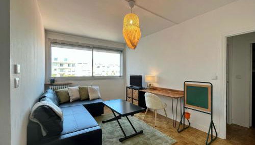 2P calme - climatisation - 70m du métro M4 Barbara - 4 pers maximum - Foto 3