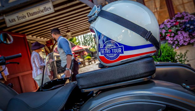 Tour privato in sidecar da Honfleur - Foto 3, Un casco in stile retrò