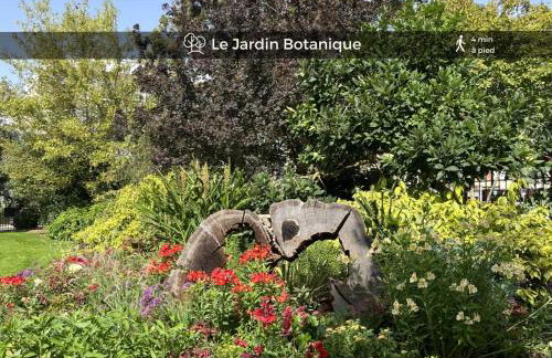 Le Cocon de la Cathédrale - Hypercentre Evreux - Jungle Chic - Vue sur l'Iton et Cathédrale - Foto 26