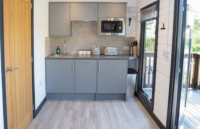 Beautiful Open Plan Lakeside Lodge, Shearsby - Foto 5