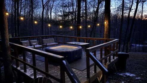 HOT TUB -Secluded Cabin Cave Run Lake and near Red River Gorge - Foto 3