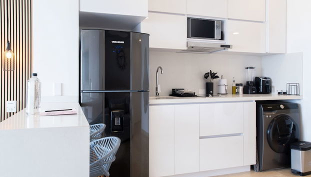 w Phenomenal Loft With Balcony in Crespo - Foto 4, Habitación