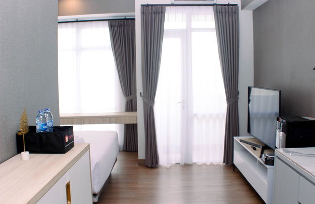 Modern Look And Restful Studio At 32Th Floor Vasanta Innopark Apartment - Foto 16