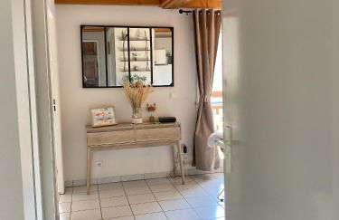 Les SARDINES BLEUES 2 à 4 vacanciers 2 chambres Terrasse Piscine dans résidence - Foto 12