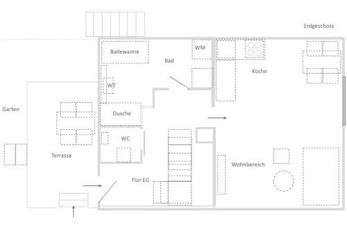 gemütliches Einfamilienhaus in Gera mit 3 Schlafzimmern mit Garten und Parkplatz - Foto 25