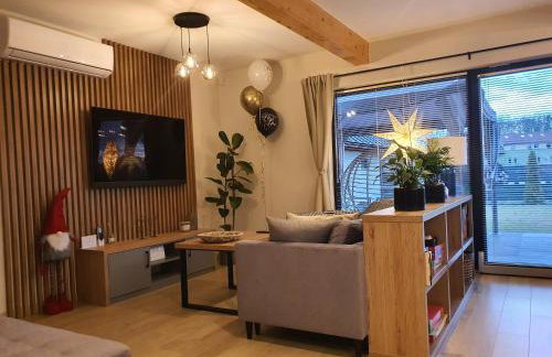 Lake HouseLubniewice domek całoroczny z jacuzzi blisko jeziora - Foto 23