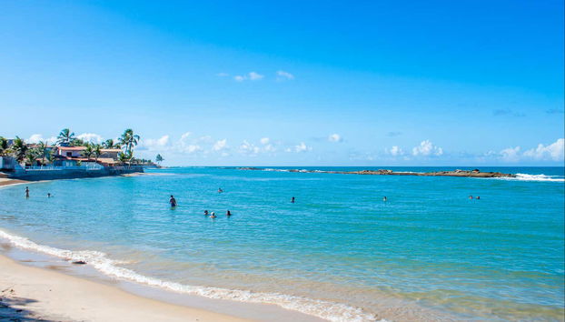 Os daréis un baño en la playa Camurupim