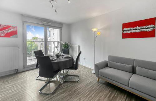 Balcon privé, parking gratuit, Orly 5 kms - Foto 12