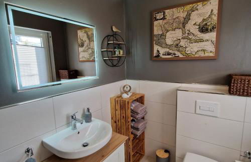 Ferienhaus SeeZeit direkt am Geiseltalsee mit Sauna und Fahrradgarage - Foto 25