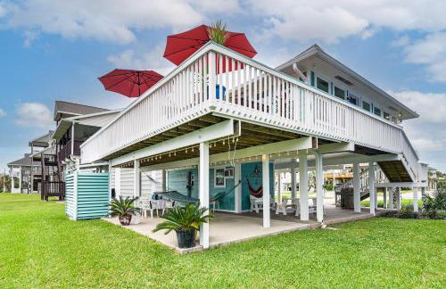 Colorful Beachside Oasis! Galveston Family Home - Foto 34