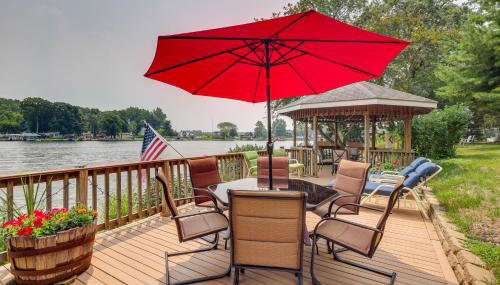 Waterfront Monticello Home with Fire Pit and Deck! - Foto 2