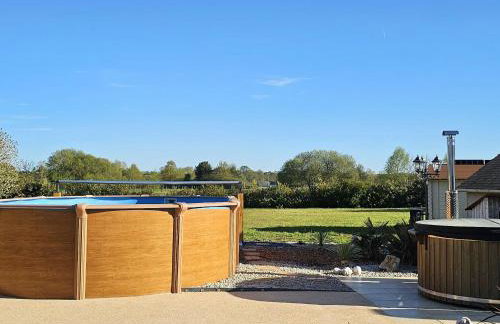 Gîte de charme 12 personnes près du Mans avec piscine chauffée - FR-1-410-381 - Foto 36