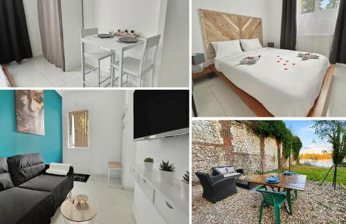 Escapade à deux, terrasse romantique et vue Seine - Foto 8