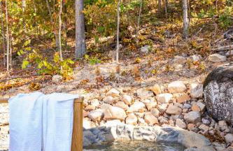 Blooming Redbud Treehouse with private hot tub - Foto 29