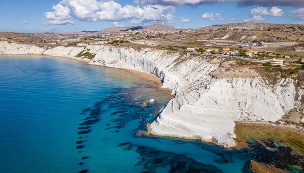 Falésias de calcário