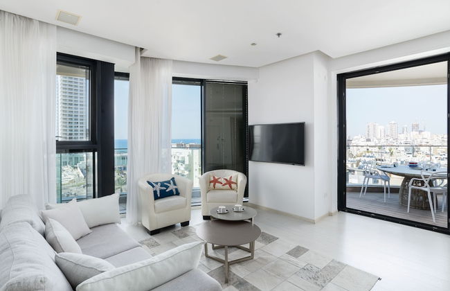 Bat Yam Luxury with Terrace & Sea View - Foto 17