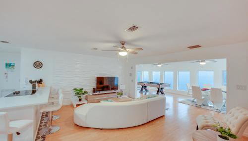 Alligator Point Beachfront Home with Private Hot Tub - Foto 4